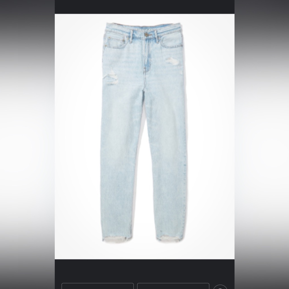 American Eagle Outfitters Light Blue Boyfriend Jeans